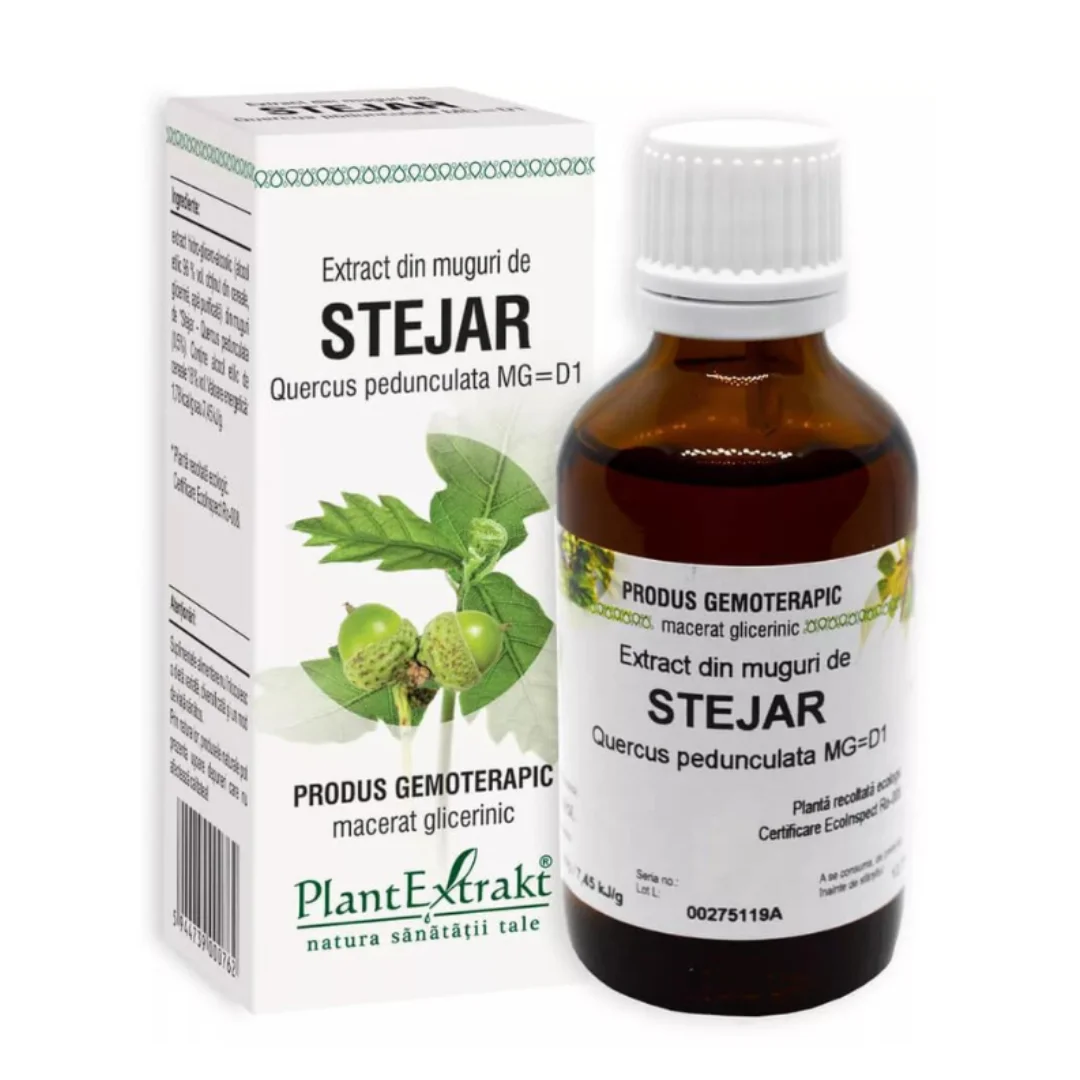 Extract din muguri de Stejar, 50 ml, Plant Extrakt