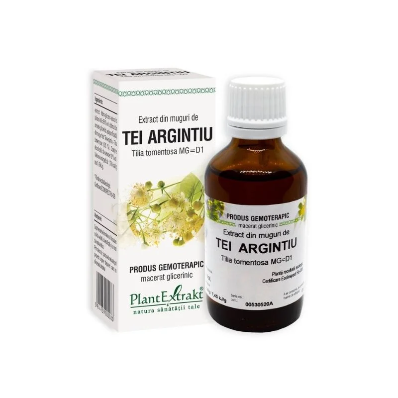 Extract din muguri de Tei Argintiu, 50 ml, Plant Extrakt