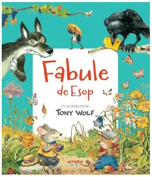 Fabule de Esop - Paperback brosat - Tony Wolf - Litera mică