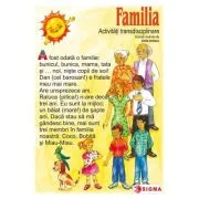 Familia. Carte uriasa. Activitati transdisciplinare