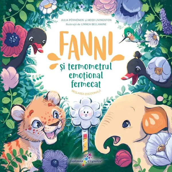 Fanni și Termometrul emoțional fermecat (Vol. 2) - Hardcover - Heidi Livingston, Julia Pöyhönen - Galaxia Copiilor