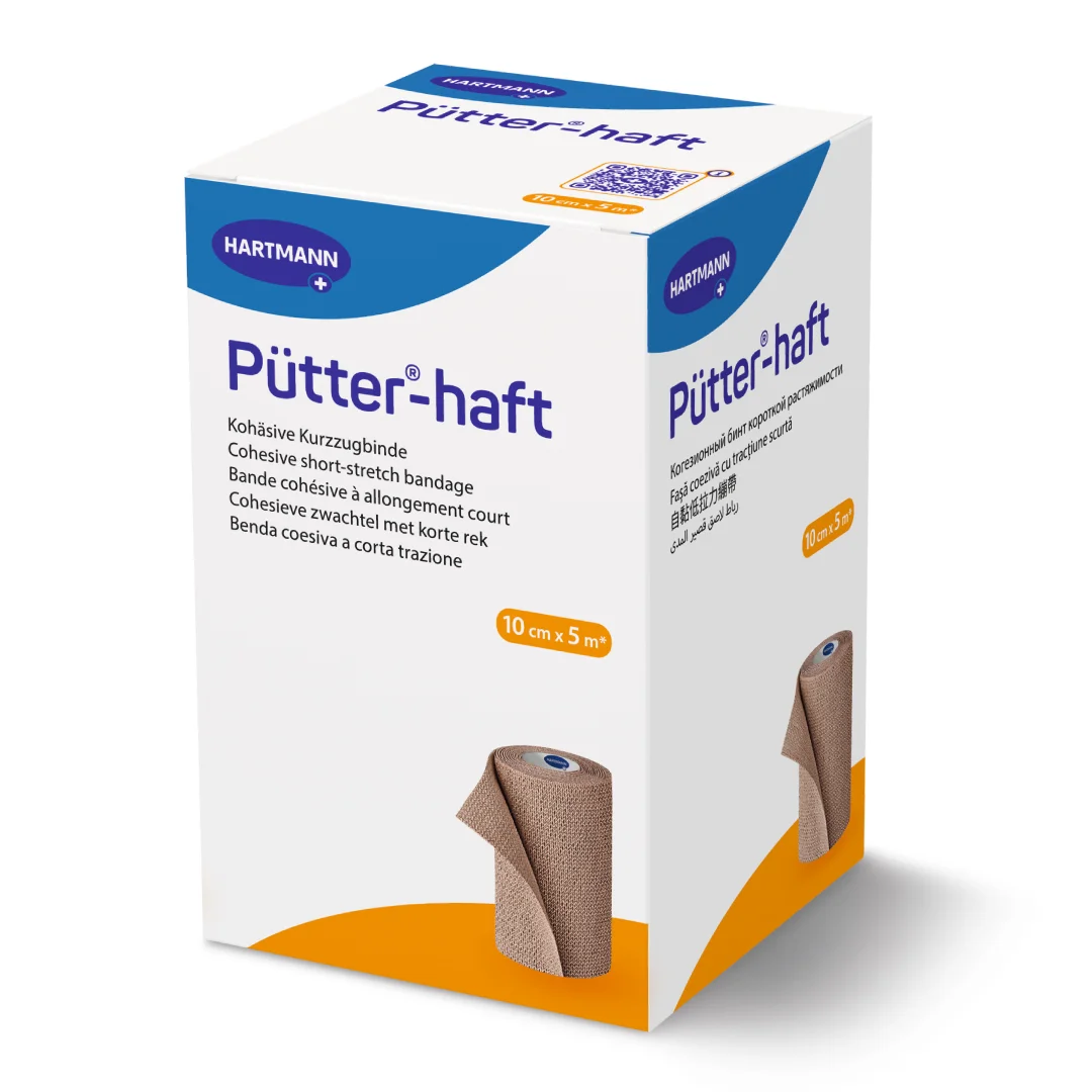 Fasa elastica Putter, maro, 10cm*5m, HartMann