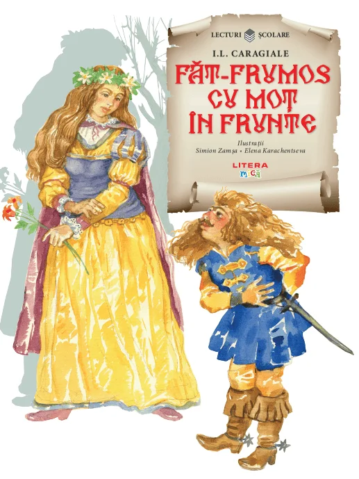 Fat-Frumos cu mot in frunte