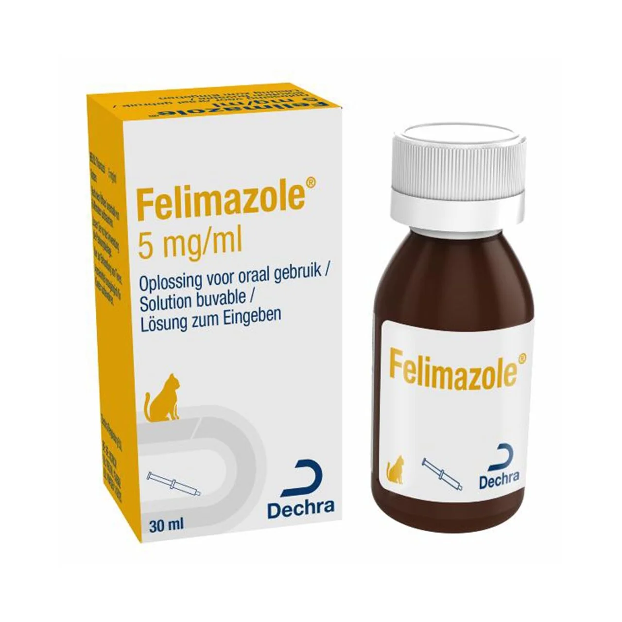 Felimazole Solutie, 5mg/ml, 30ml