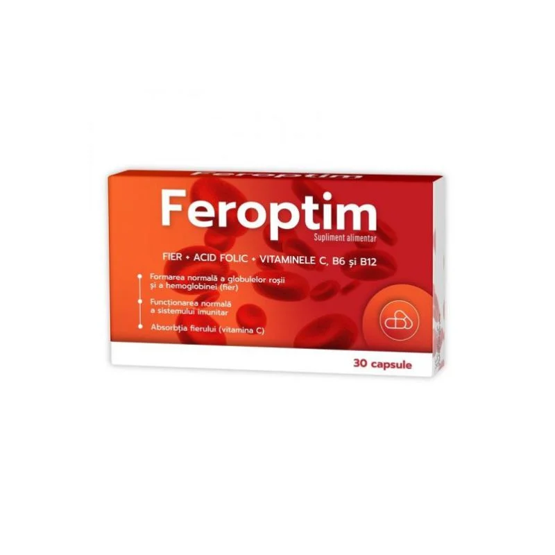 Feroptim, 30 capsule, Zdrovit