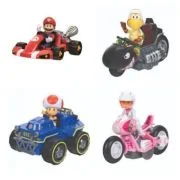 Figurina cu kart, 6 cm, Super Mario Bros Movie, diverse modele