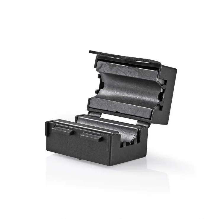 Filtru ferita pentru cablu cu diametru max 6.5mm, Nedis CVGB48914BK