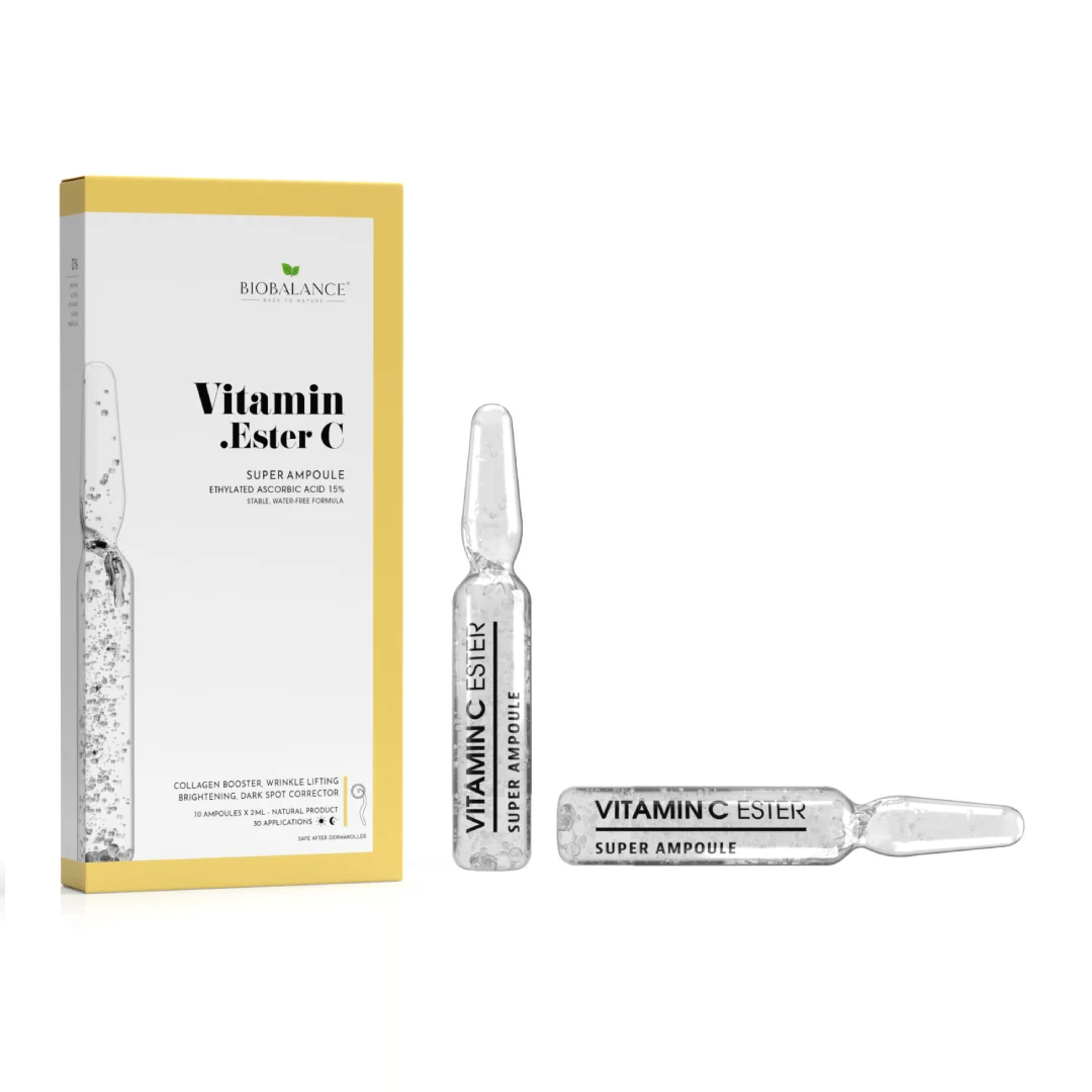 Fiole concentrate cu acid ascorbic 15%, Vitamin Ester C, 10*2 ml, Bio Balance