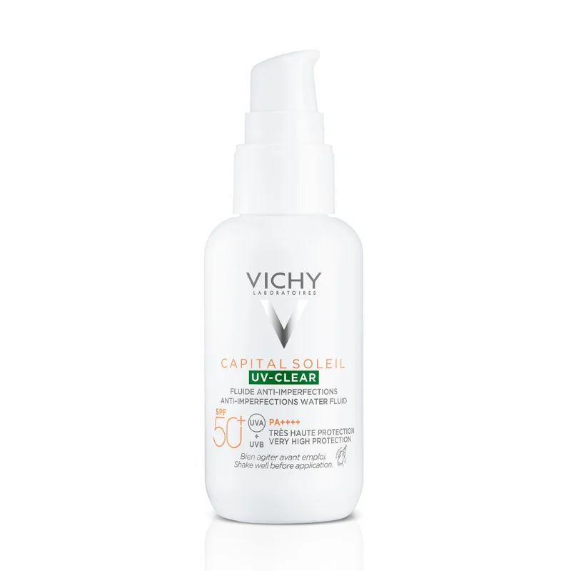 Fluid anti-imperfectiuni SPF 50+ Capital Soleil UV-Clear, 40 ml, Vichy