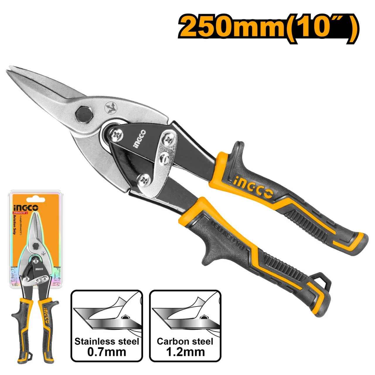 FOARFECA TABLA CU SENS TAIERE DREPT 250 mm INGCO HTSN0110S