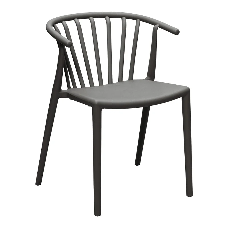 Fotoliu de gradina Armchair  Gri inchis 55x53x73 cm
