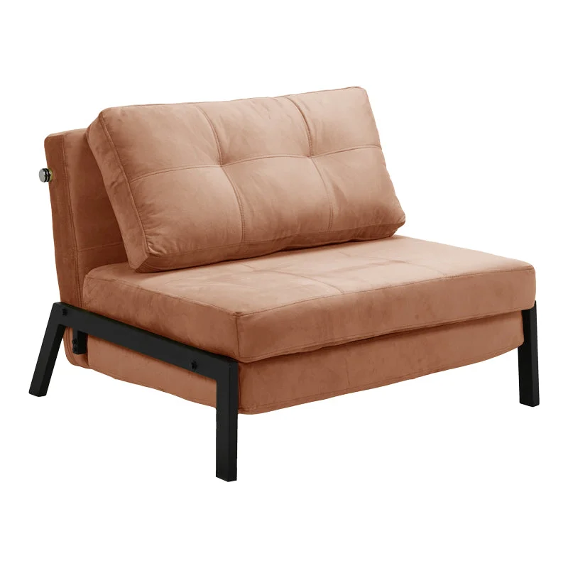 Fotoliu extensibil Fancy  Maro deschis 95x98x70 cm