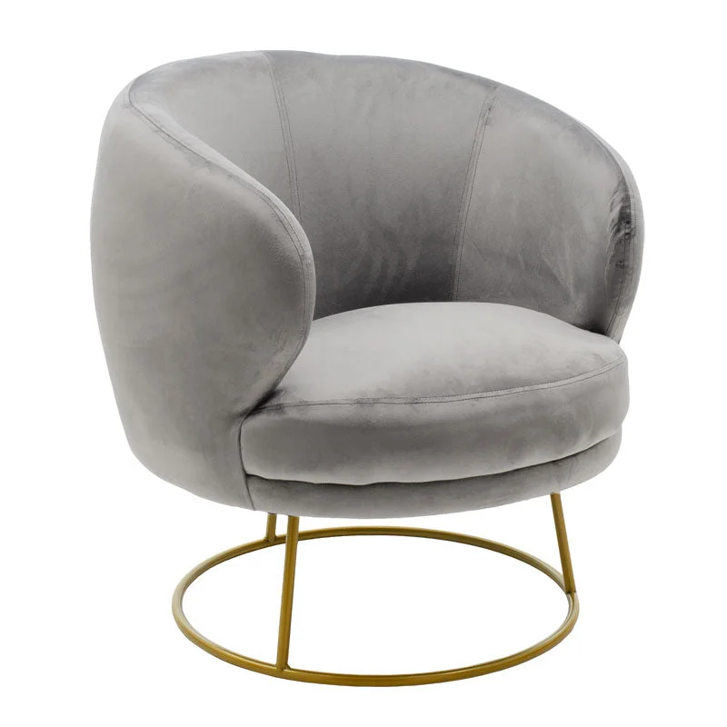 Fotoliu Rony catifea 78x75x82 cm