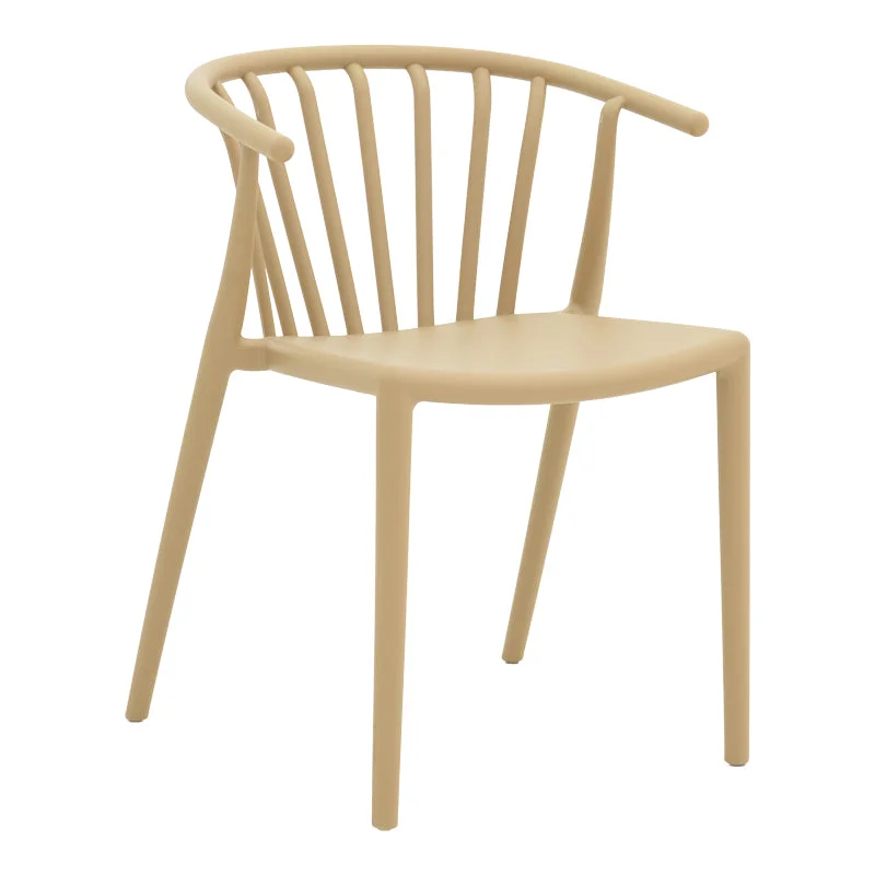 Fotoliu Zelma  PP , Crem deschis 55x53x73cm