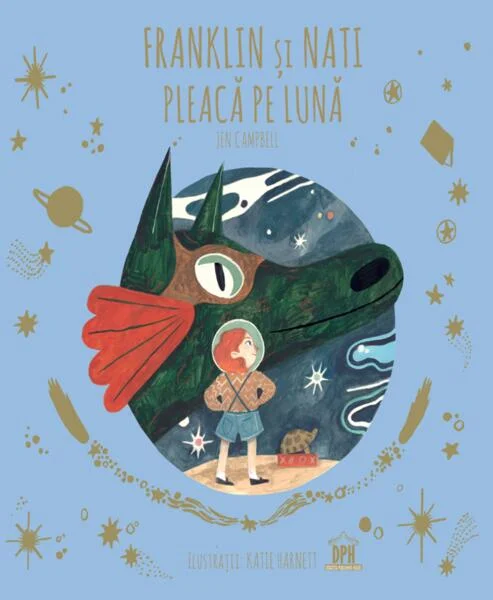 Franklin și Nati pleacă pe lună - Hardcover - Jen Campbell - Didactica Publishing House