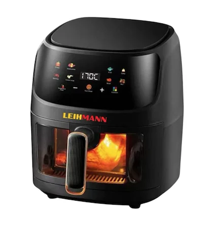 Friteuza cu Aer Cald 8L cu 8 programre LEIHMANN