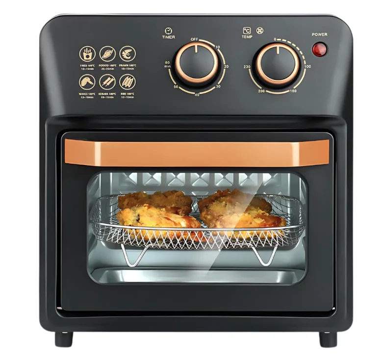 Friteuza cu aer cald retro (cuptor electric) cu prajitor de paine cuptor cu convectie de 12 l pentru casa