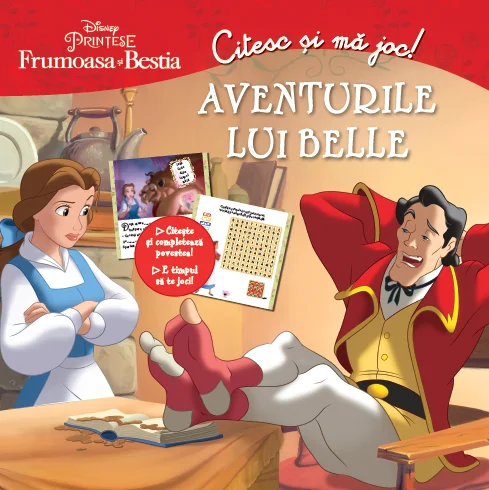 Frumoasa și Bestia. Aventurile lui Belle. Citesc și mă joc