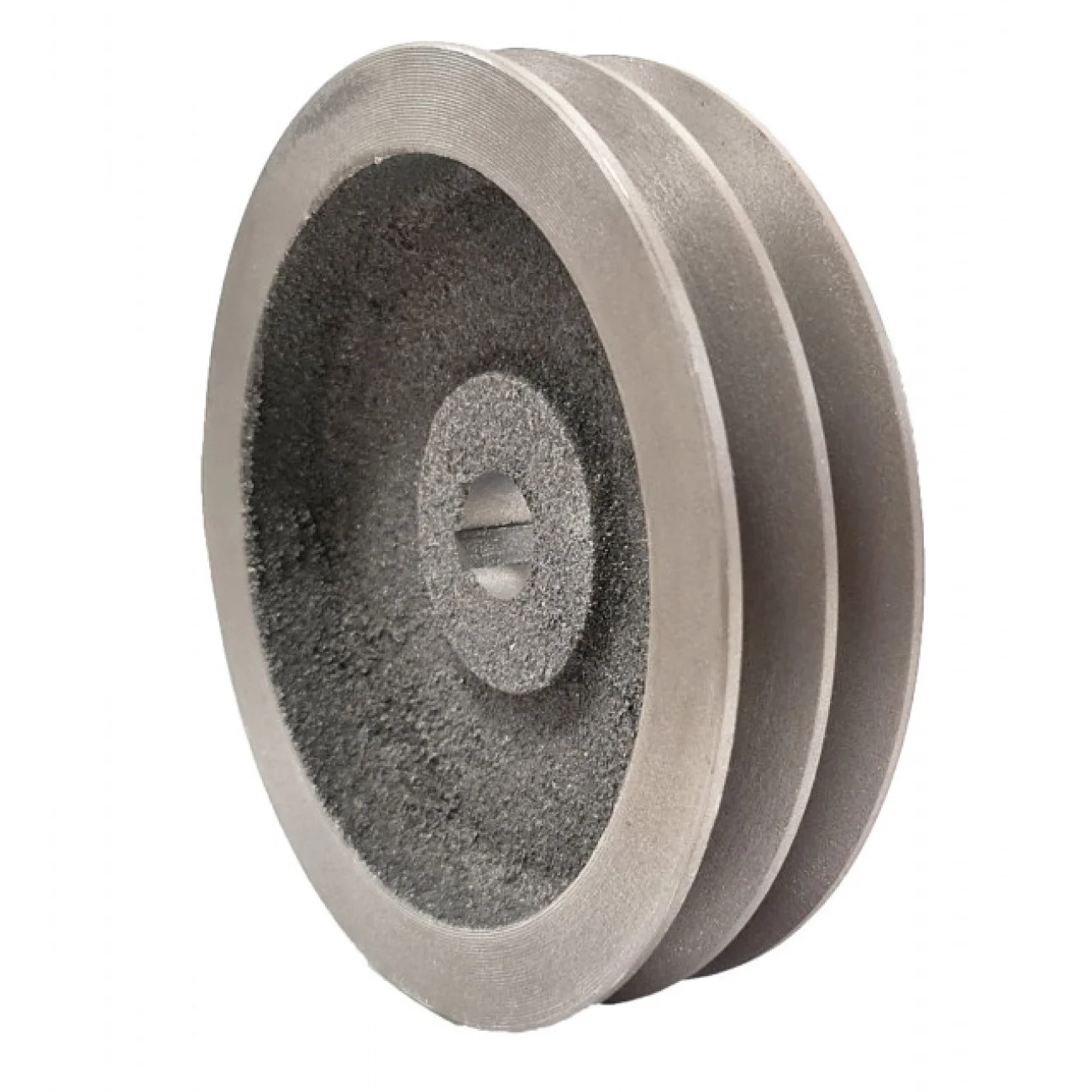 Fulie dubla motor electric 24mm x 180mm