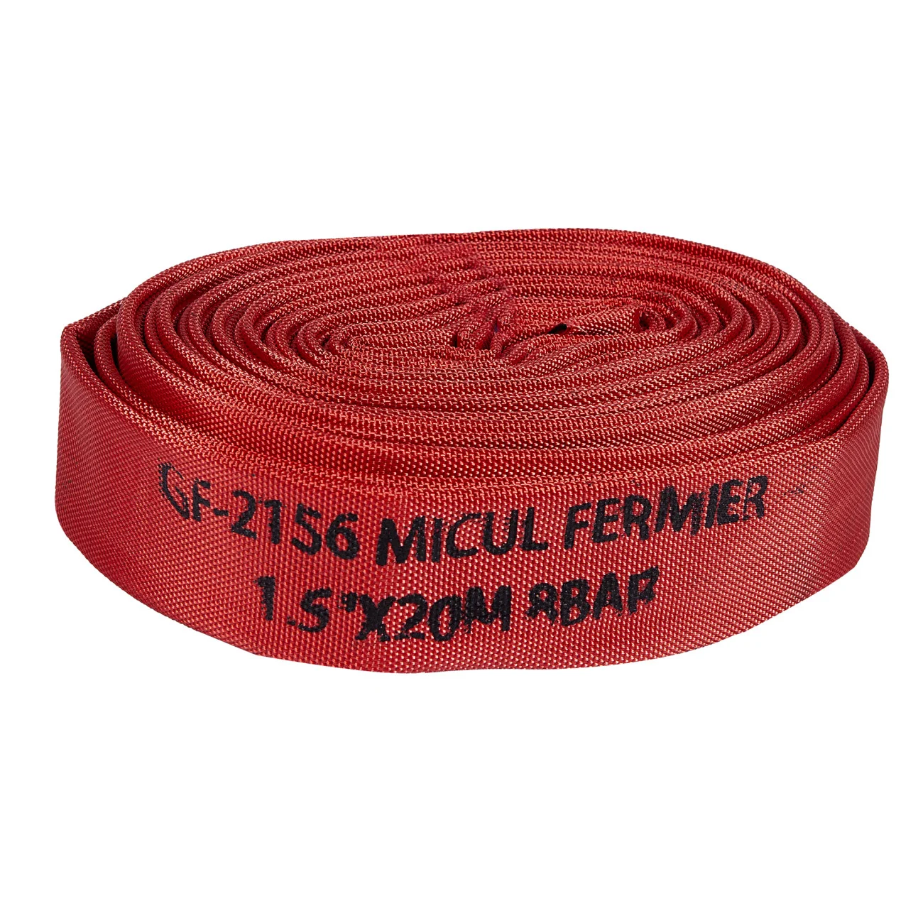 Furtun pompier 1.5 toli, 20 m, 2 bari - lucru, 8 bari - spargeret, Micul Fermier GF-2156