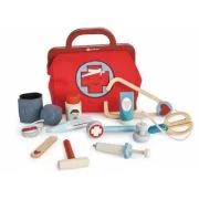 Geanta medic rosie 16 instrumente medicale