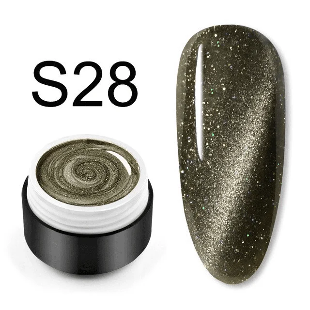 Gel color Cat Eye Laser Cat S28 - S28 - Everin.ro