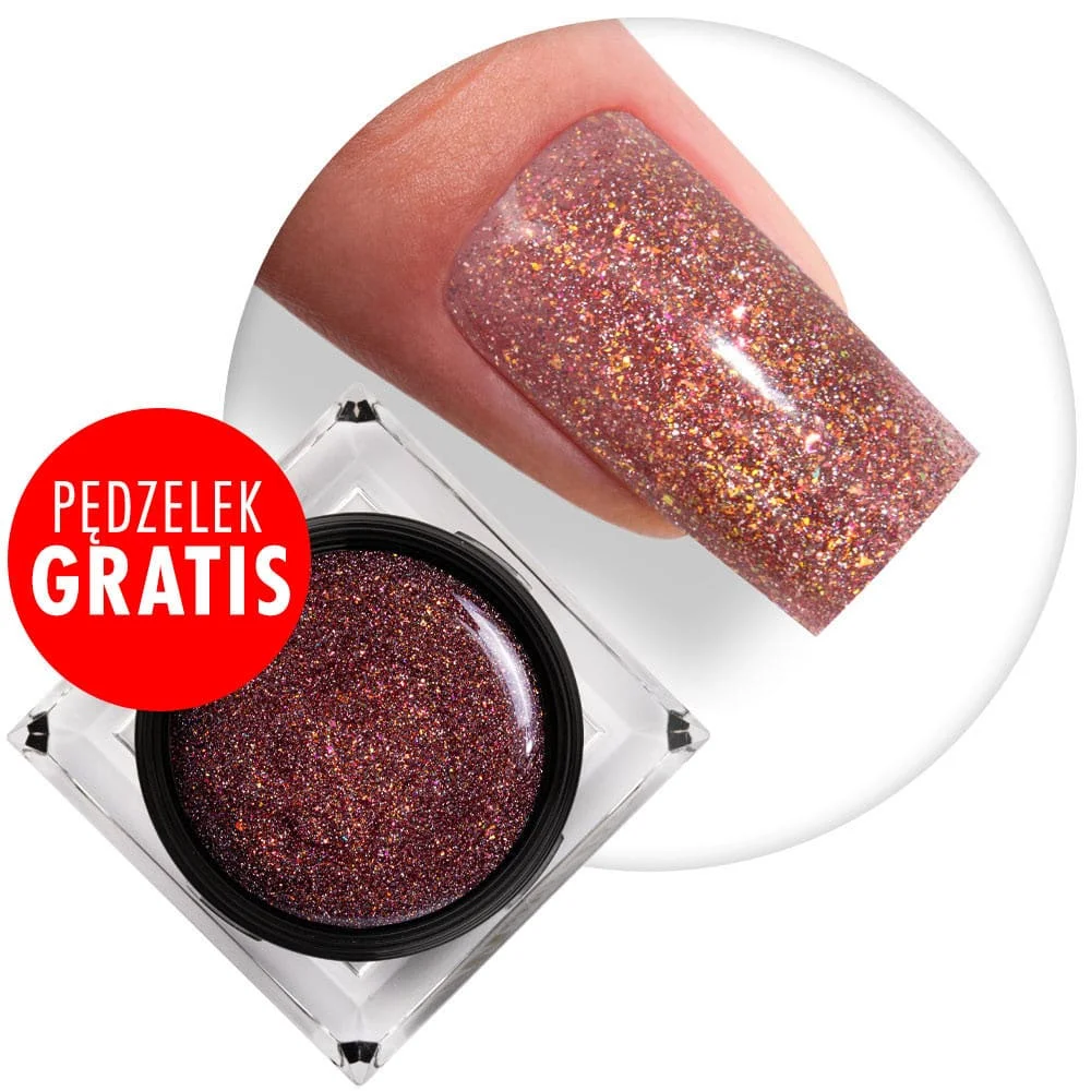 Gel Constructie Molly Lac Shine On You- Rusty Shine 15gr Hema Free - Everin