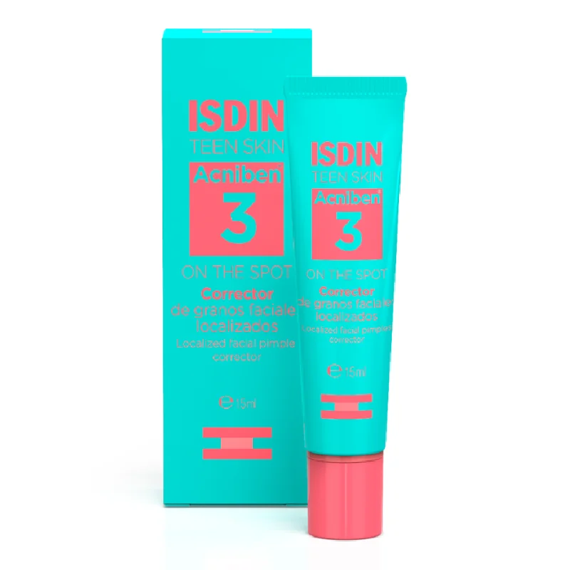 Gel corector facial local Acniben, 15 ml, Isdin