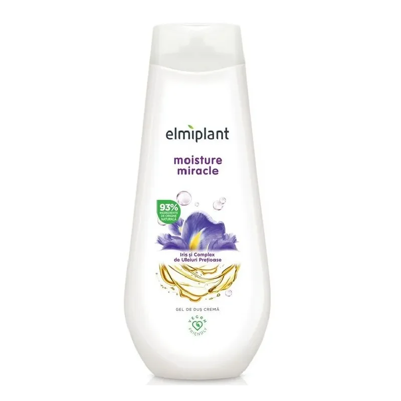 Gel crema de dus Moisture miracle, 750ml, Elmiplant
