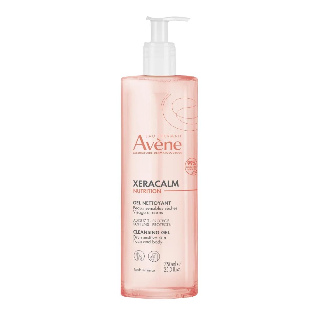 Gel de curatare delicat Xeracalm Nutrition, 750 ml, Avene
