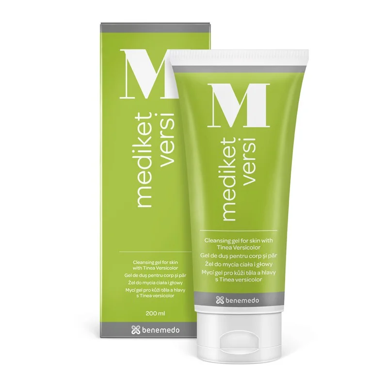 Gel de dus pentru corp si par, 200 ml, Mediket Versi