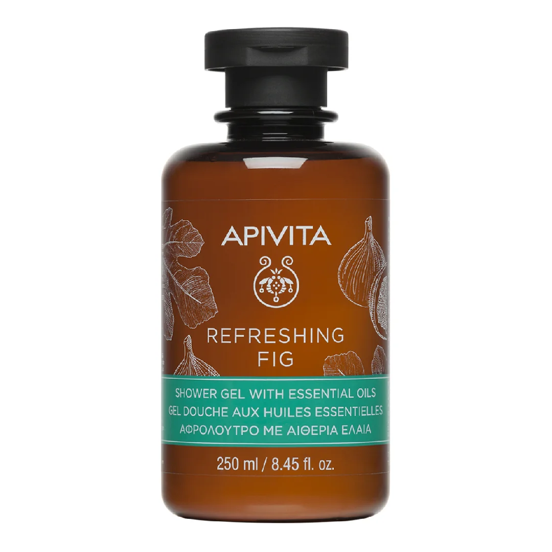 Gel de dus racoritor cu smochine, 250 ml, Apivita