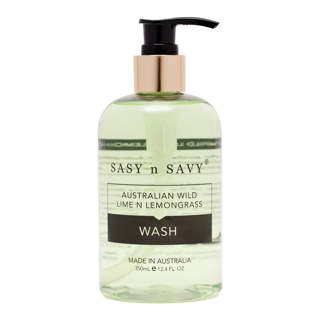 Gel dus lime, lemongrass, 350ml, Sasy n Savy