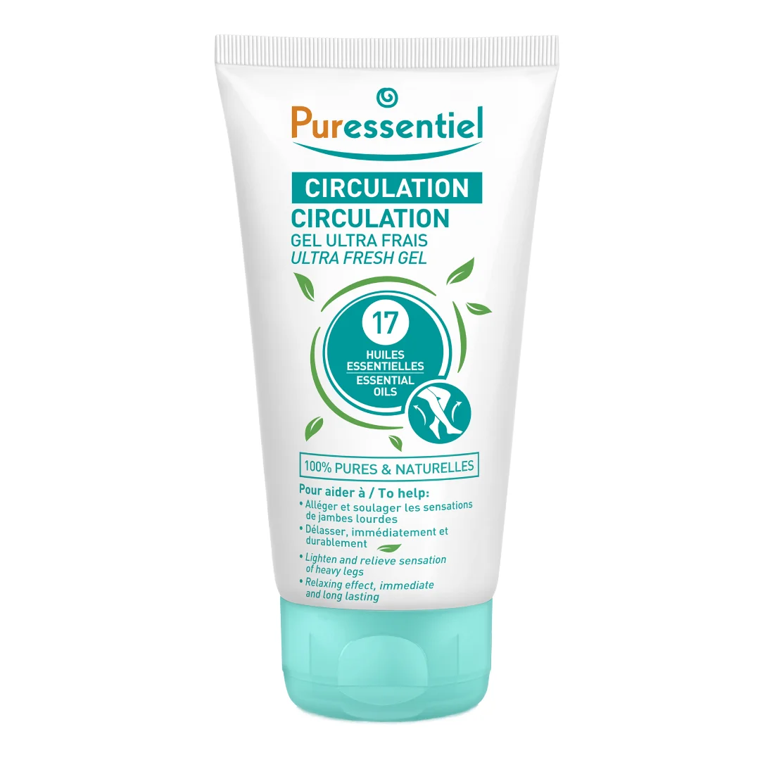 Gel hidratant revigorant Circulation, 125 ml, Puressentiel