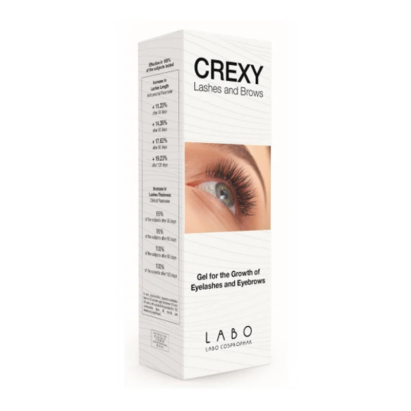 Gel pentru cresterea genelor si sprancenelor Crexy, 8 ml, Labo Cosprophar Suisse