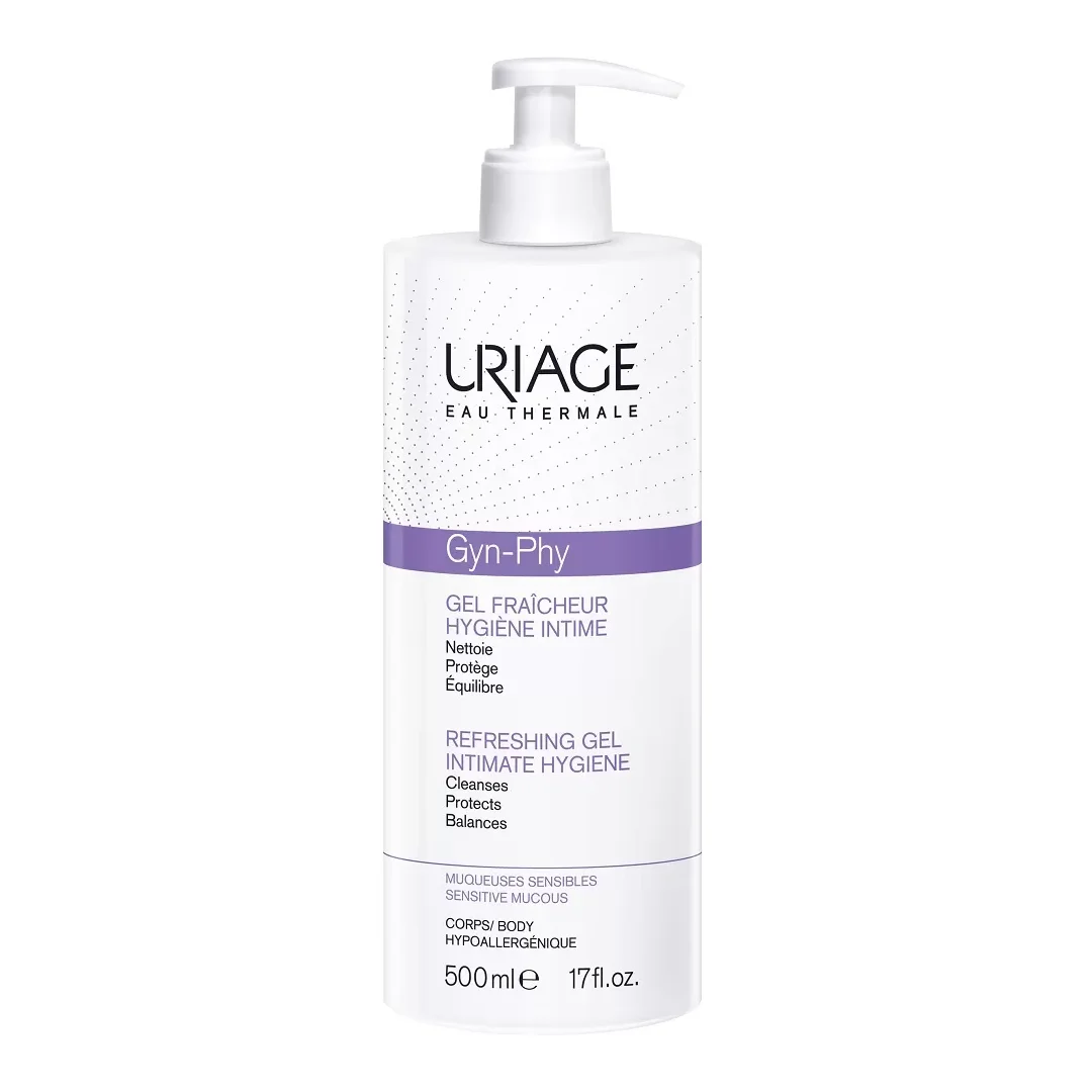 Gel pentru igiena intima Gyn Phy, 500 ml, Uriage