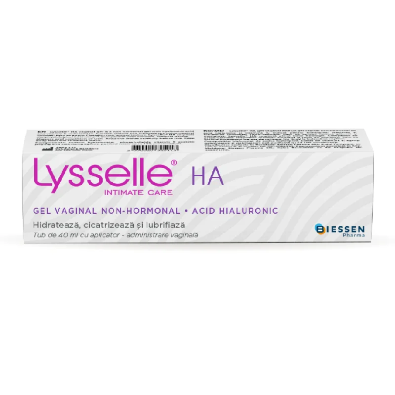 Gel vaginal non-hormonal Lysselle, 40 ml, Biessen Pharma