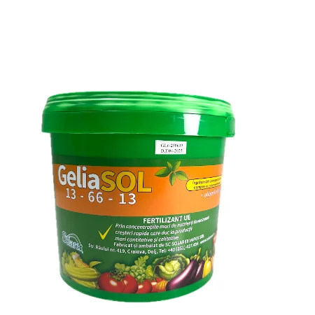 Geliasol 13-66-13+Oligoelemente 5 kg, ingrasamant fertirigare, Solarex