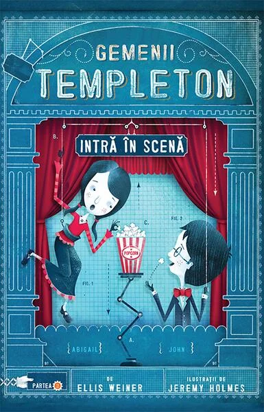 Gemenii Templeton intră în scenă - Paperback brosat - Ellis Weiner - RAO