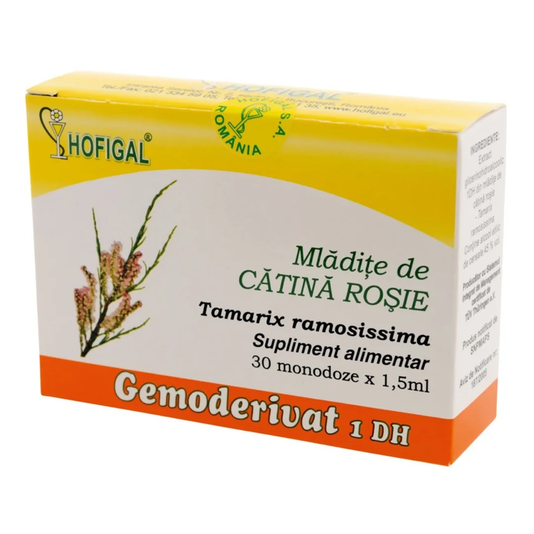 Gemoderivat mladite catina rosie, 30 monodize, Hofigal