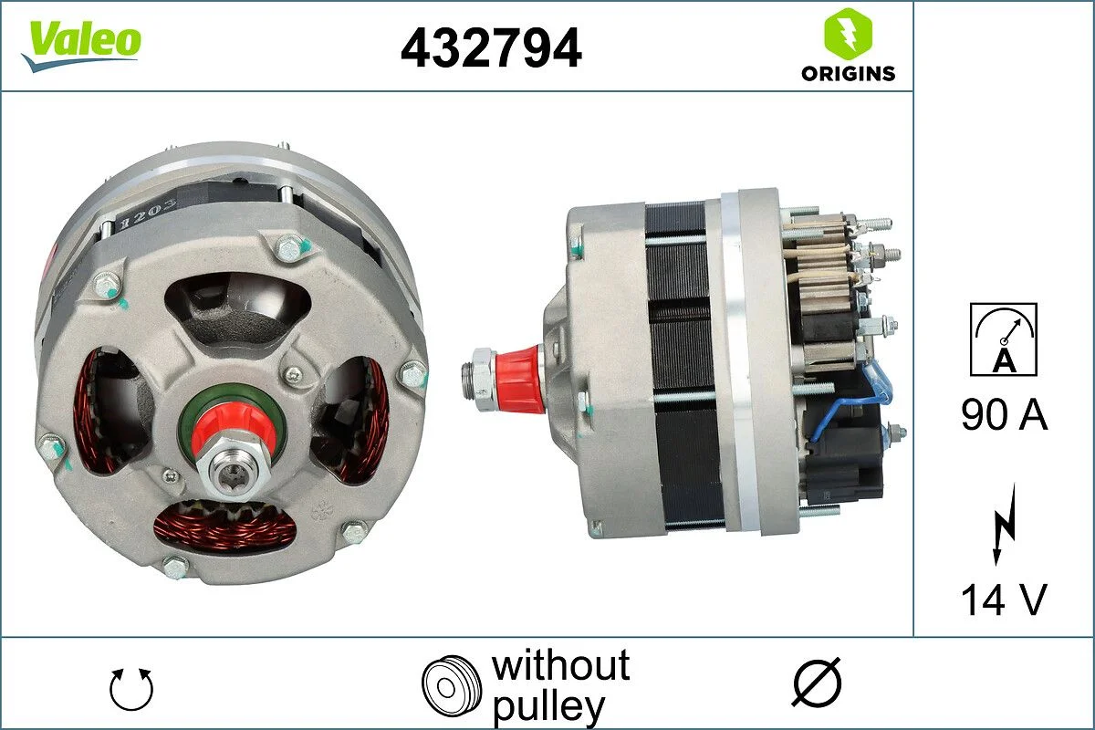 Generator / Alternator VALEO 432794