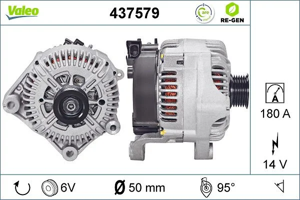 Generator / Alternator VALEO 437579