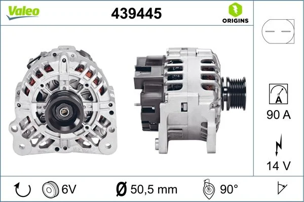 Generator / Alternator VALEO 439445