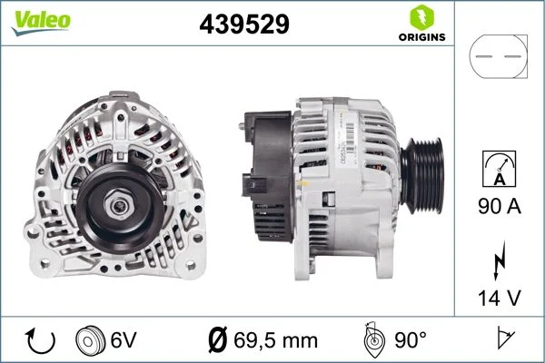 Generator / Alternator VALEO 439529