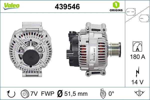 Generator / Alternator VALEO 439546