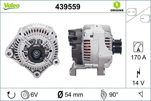 Generator / Alternator VALEO 439559