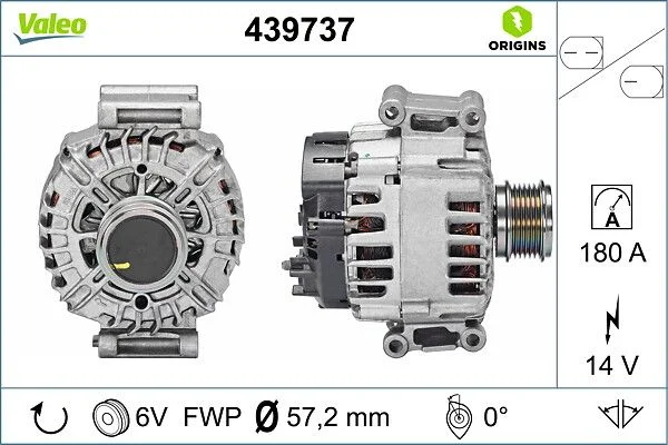 Generator / Alternator VALEO 439737