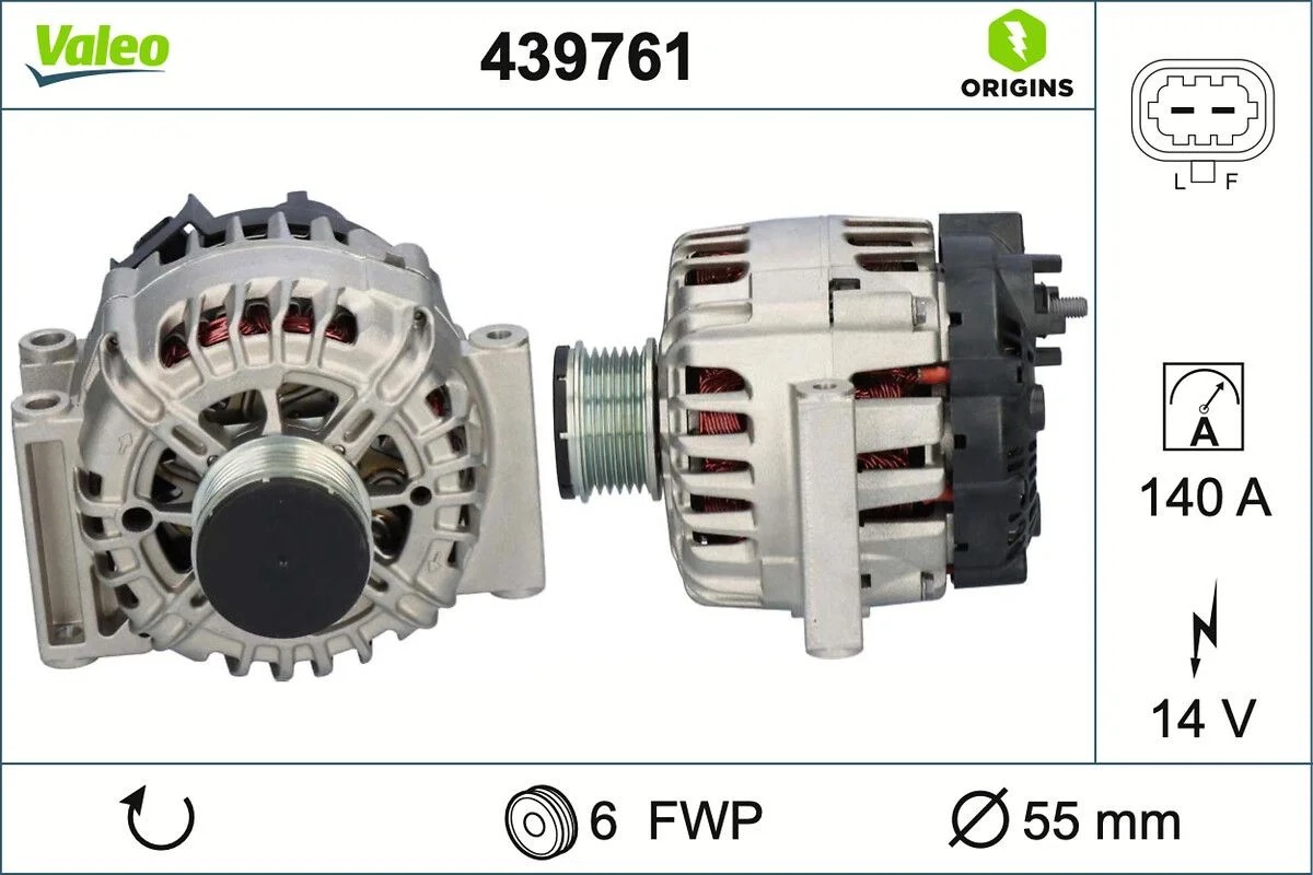 Generator / Alternator VALEO 439761