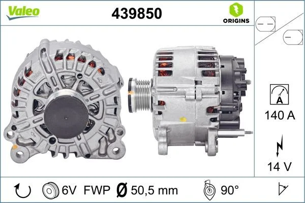 Generator / Alternator VALEO 439850