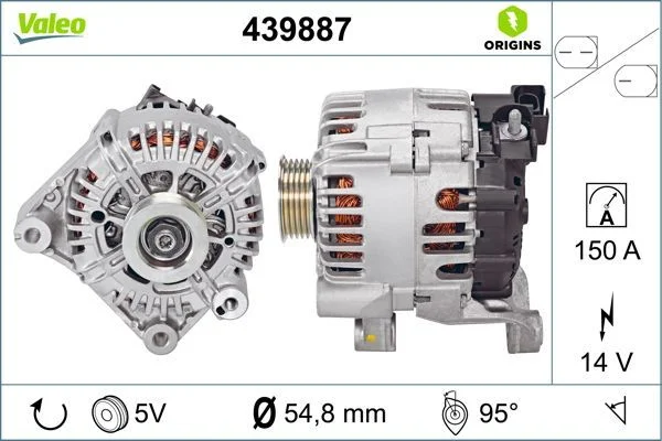 Generator / Alternator VALEO 439887